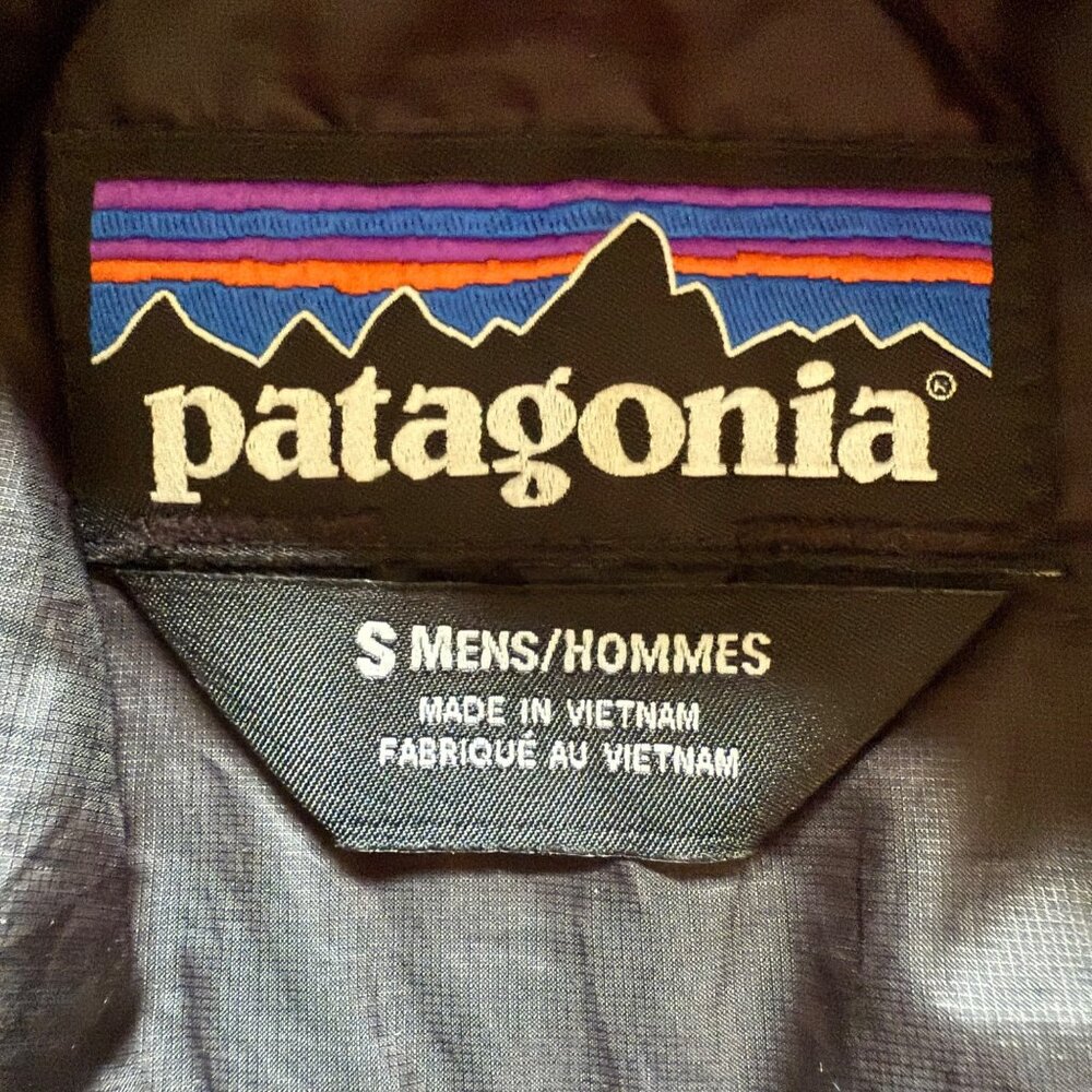 Patagonia Size S Black Nano Lightweight Insulated Quilted Full-Zip Puffer Vest - Picture 7 of 12